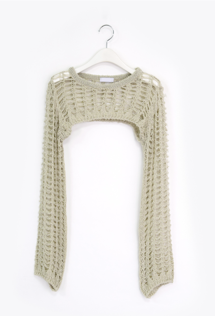 High-top Knit Bolero