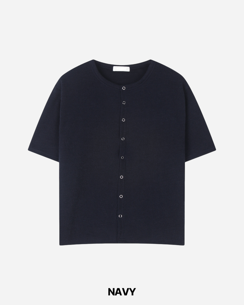 Plac Knit Short Sleeve Cardigan