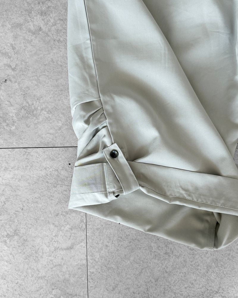 BUBBLE ROLL-UP BERMUDA PANTS