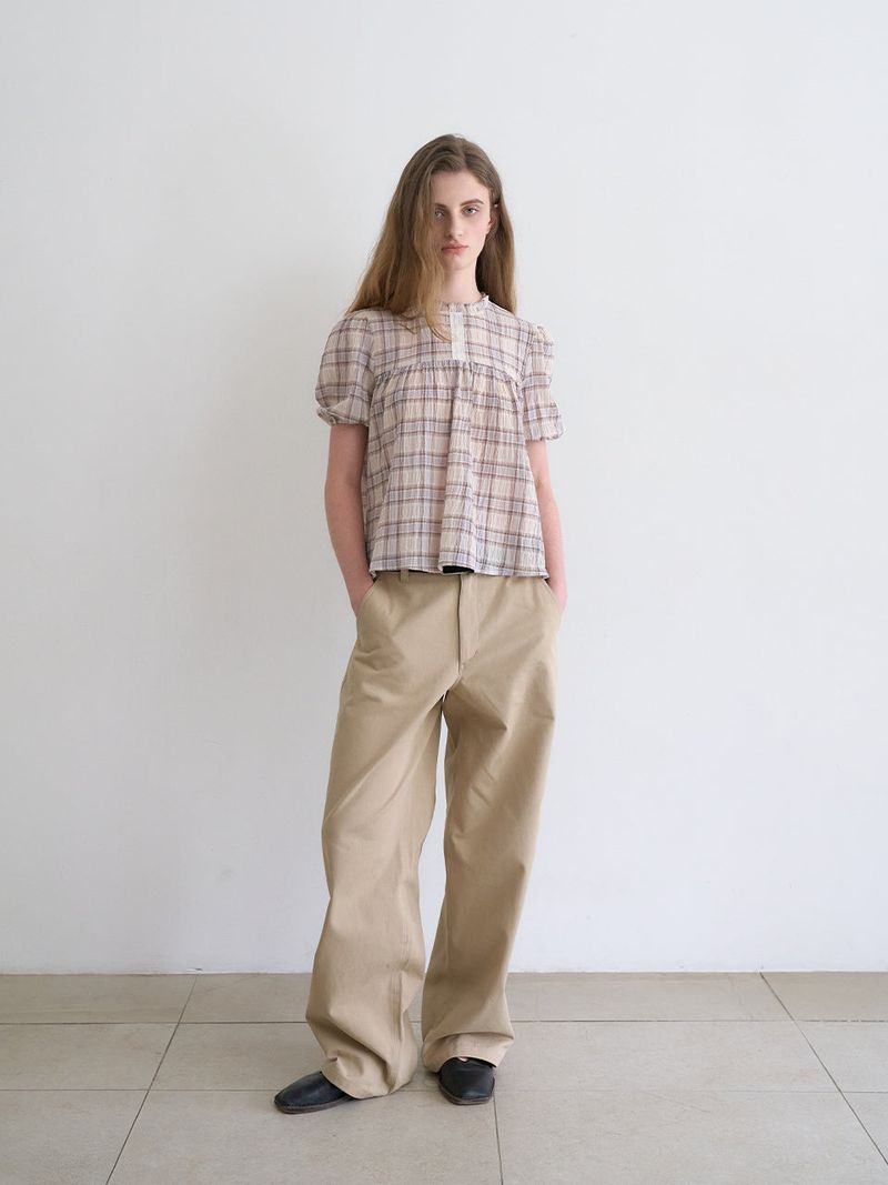 Susan blouse (Check)