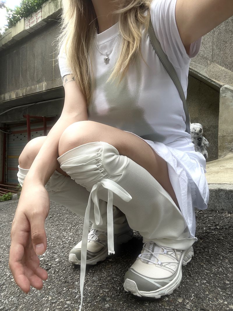 summer corset leg warmer
