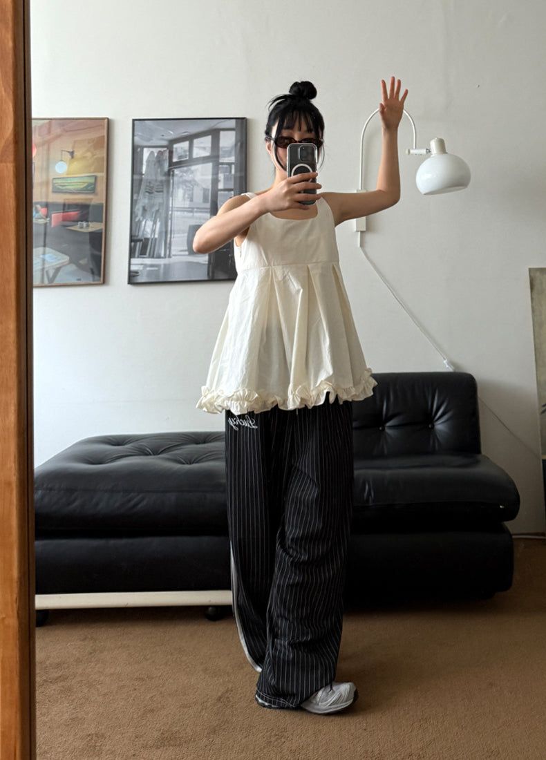 lucky track pants (black)