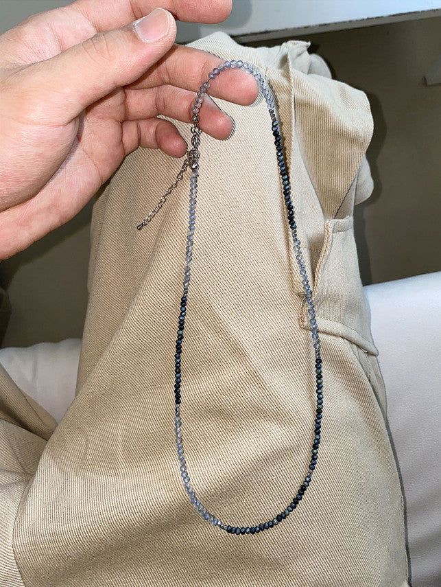 No.0333 B stone necklace