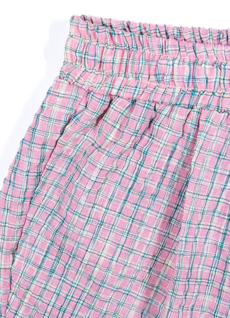 CHECK BOXER SHORTS_Pink