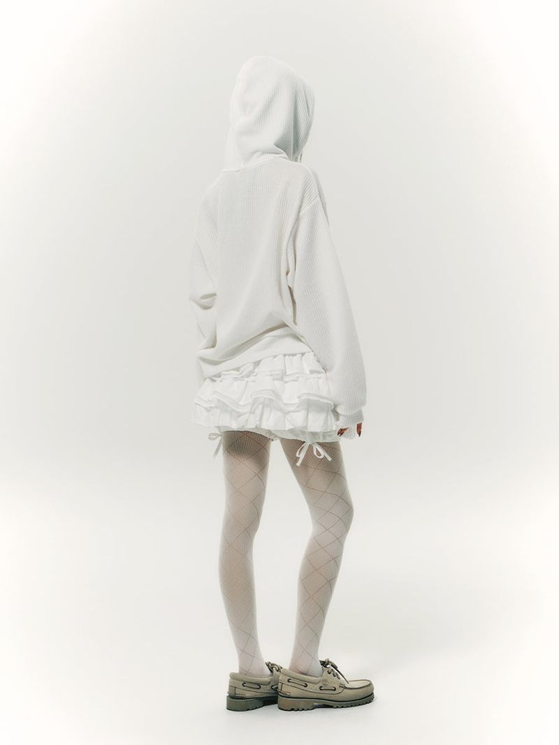 SPACE HOODIE WHITE