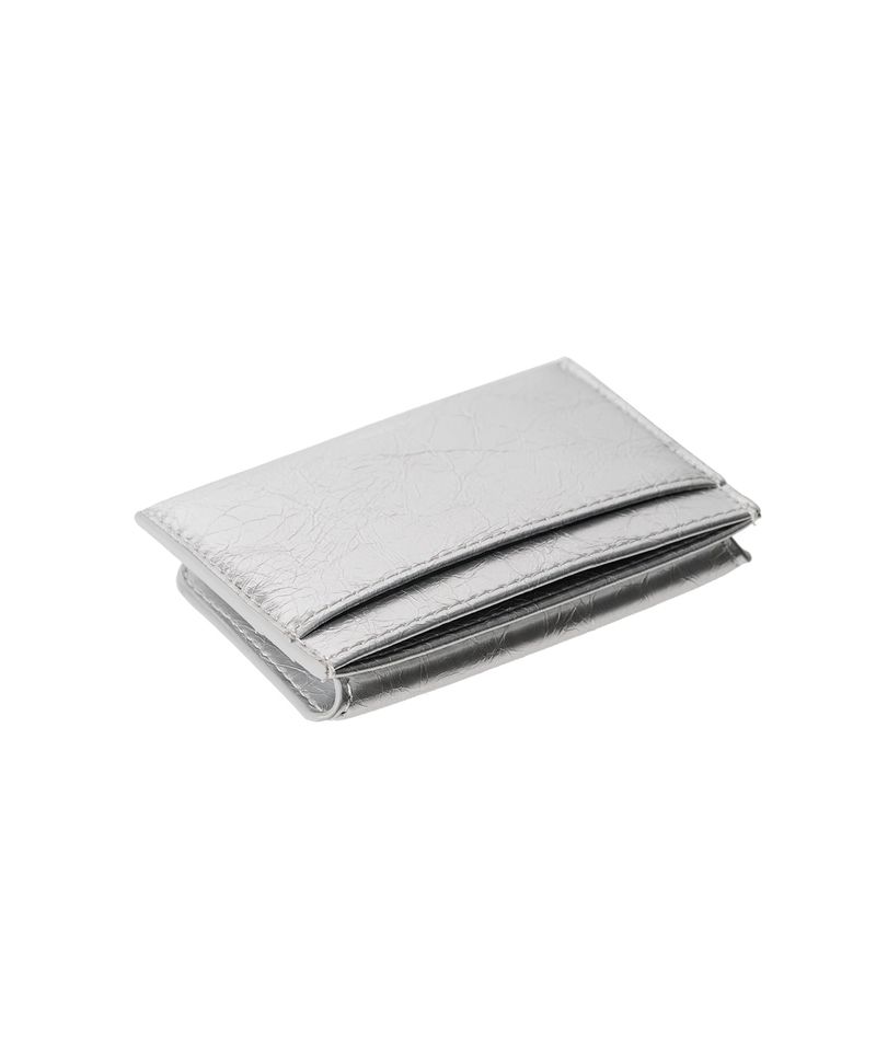 DOT Saddle Slim mini Card Wallets silver