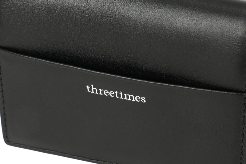 Marshmallow card holder - black 
