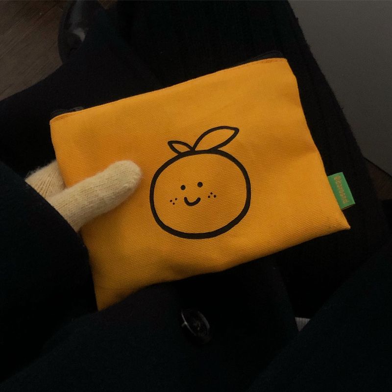 Tangerine pouch&bag (Yellow)