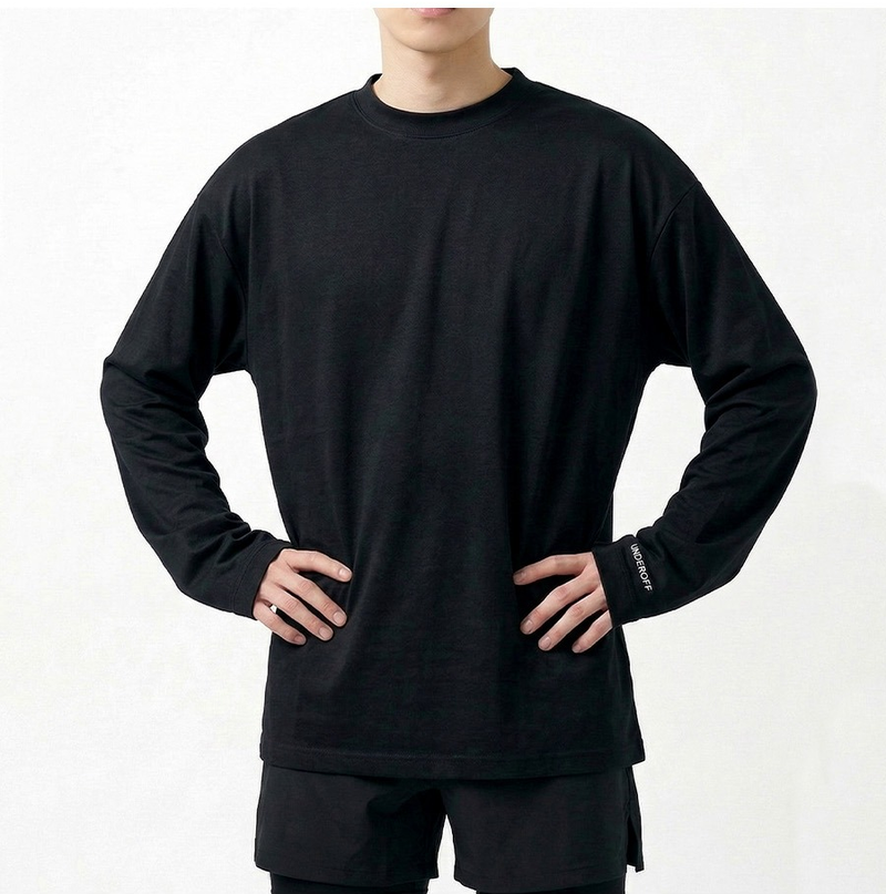 UV Cooling Active T-shirt Black