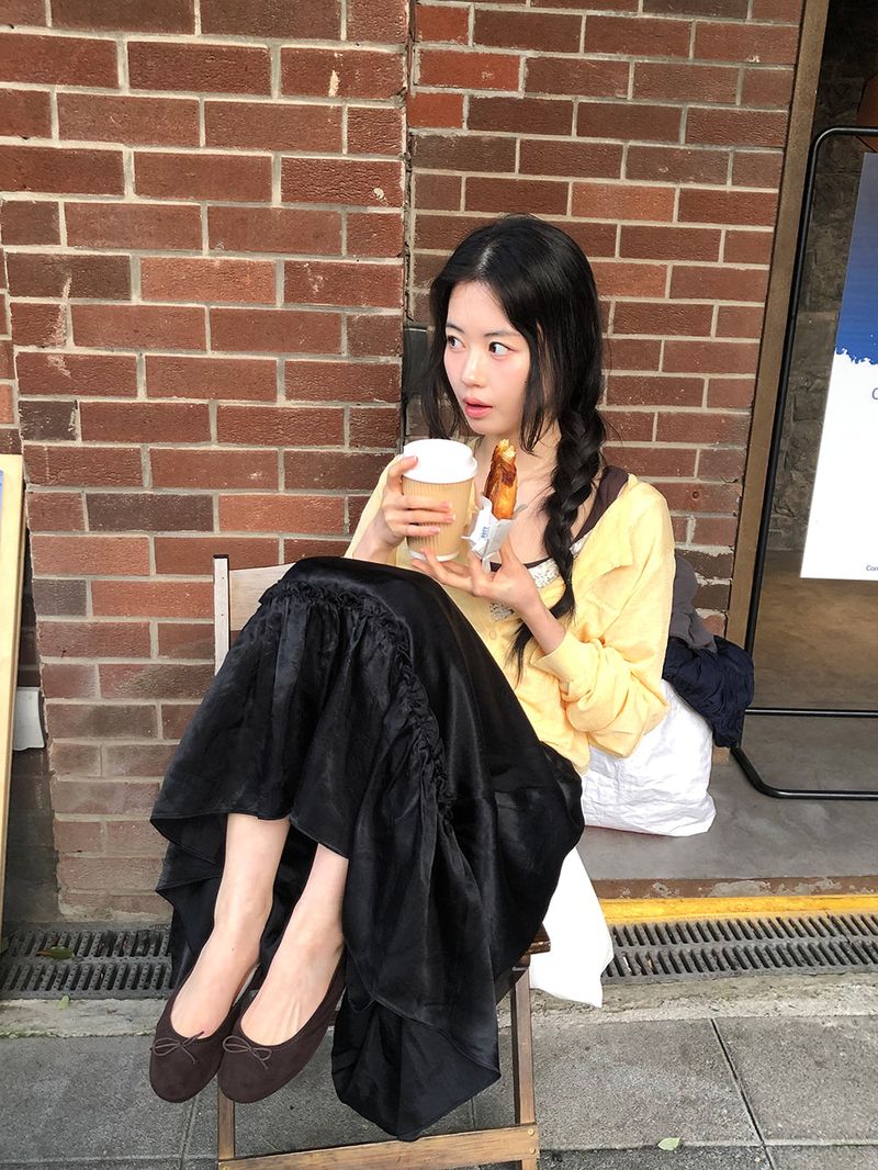 Airy summer cardigan_yellow