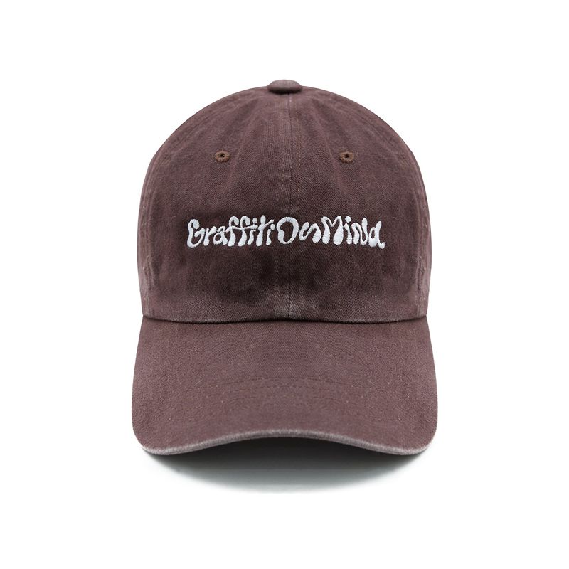 GRAFFITIONMIND（グラフィティオンマインド）の「 Graffitionmind ボールキャップ（ブラウン）（帽子）」