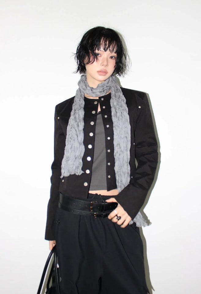 SOLID STUD JACKET