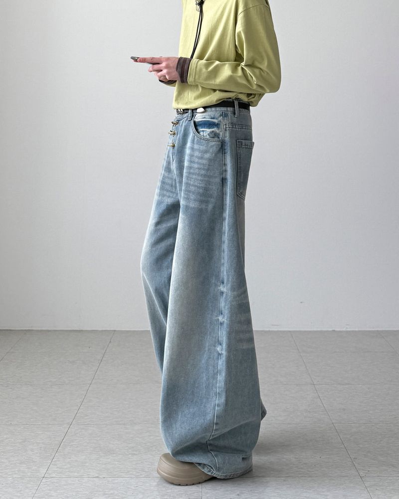 Fire Hook Balloon Denim