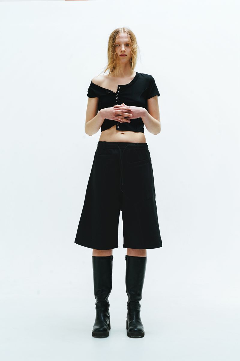 DISTORTION HALF SWEATPANTS