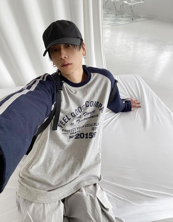 HOLY IN CODE（ホーリーインコード）の「No.0102 track raglan T（Tops）」