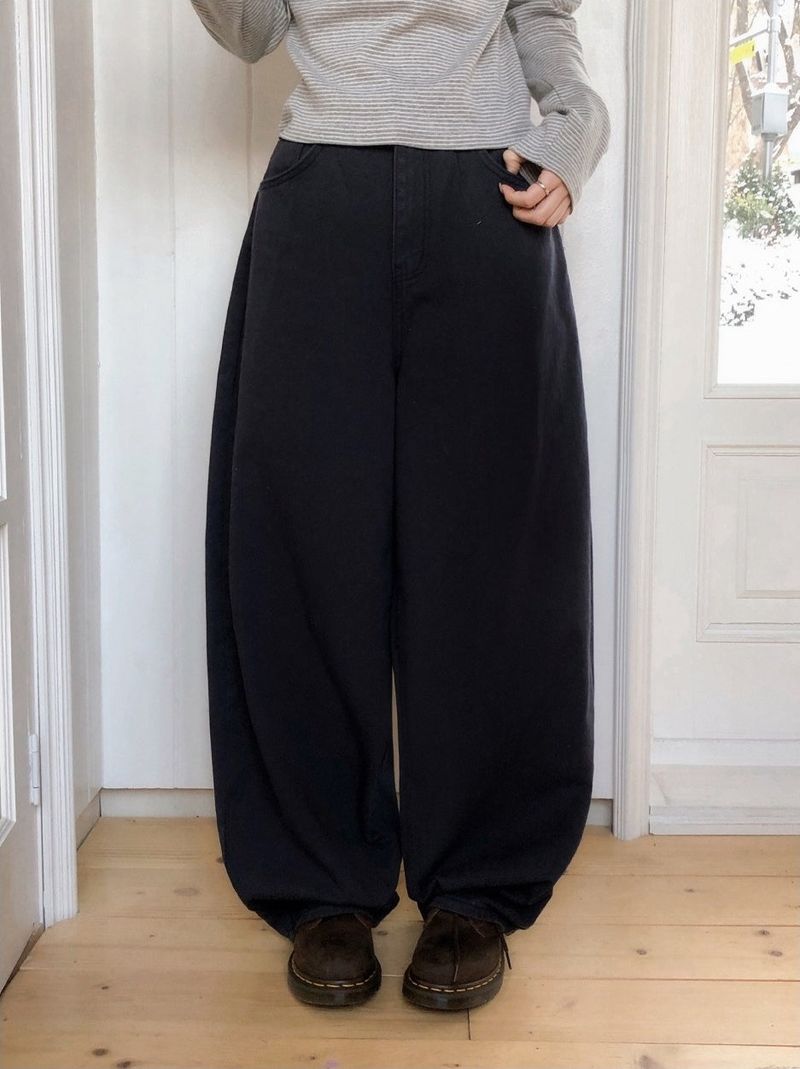 Back Flap Pocket Balloon Wide Pants (7color)