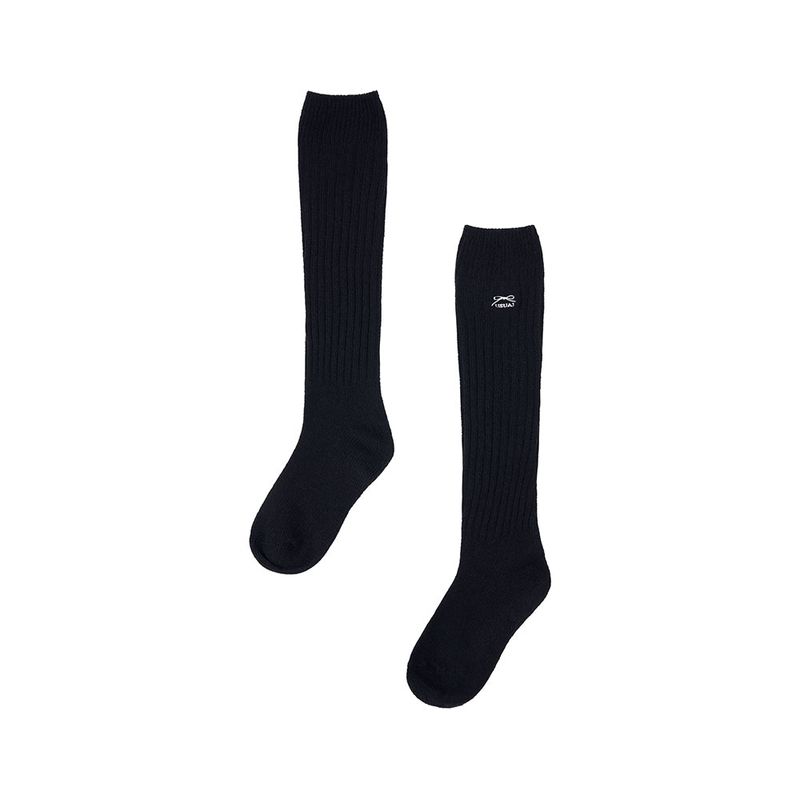Wool Ribbed Knee Socks (4colors)