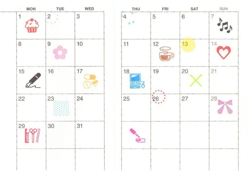 3 design push stamp