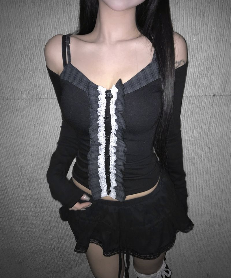 rael frill tee (3colors)