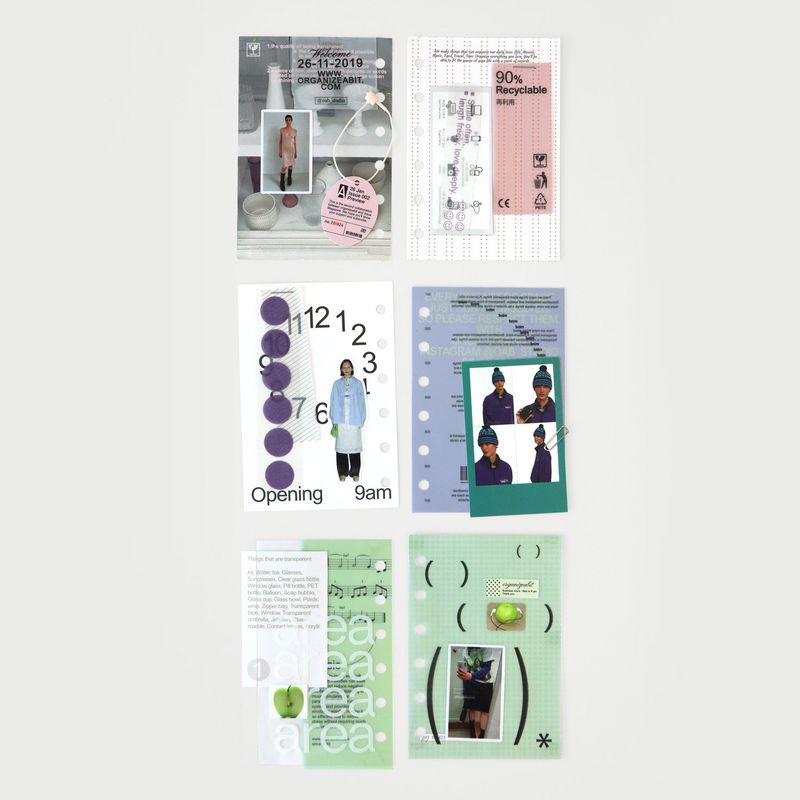 oab clear pack / scrap sticker set