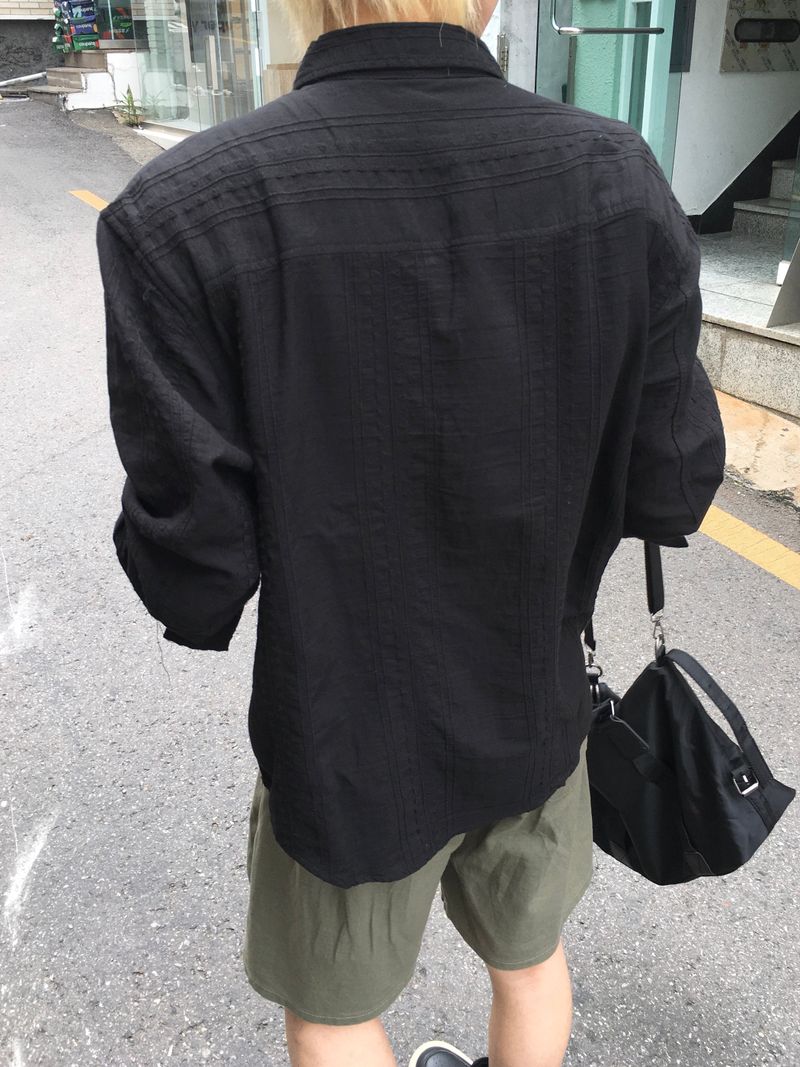 Zenith Ethnic Linen Shirt 3C