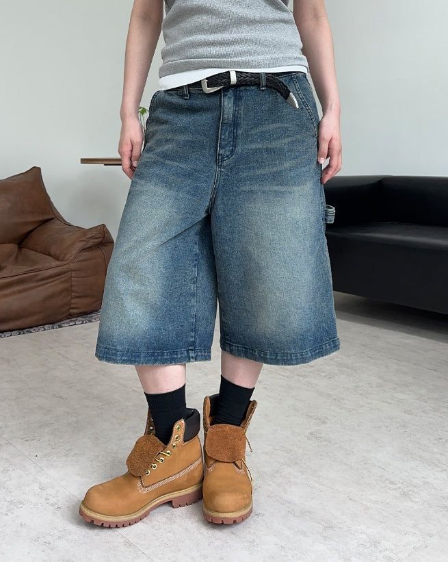 SATIIIZ（サティーズ）の「Elto Patch Carpenter Bermuda Pants（Pants）」