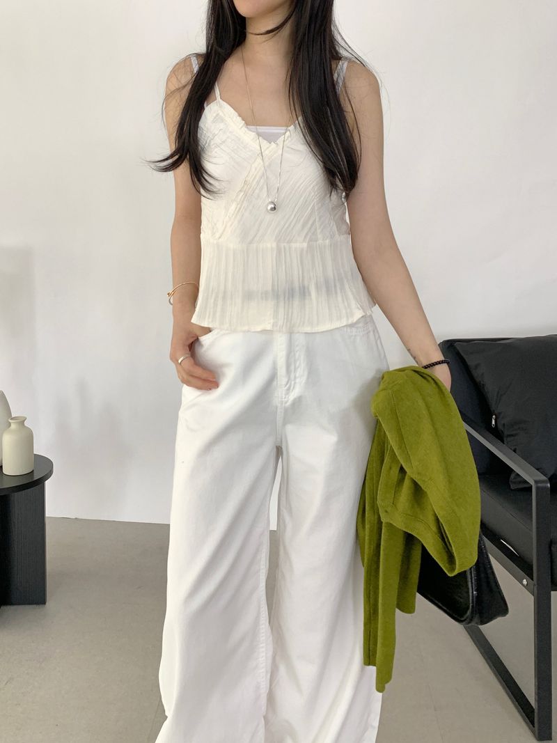 Julia straight wide pants