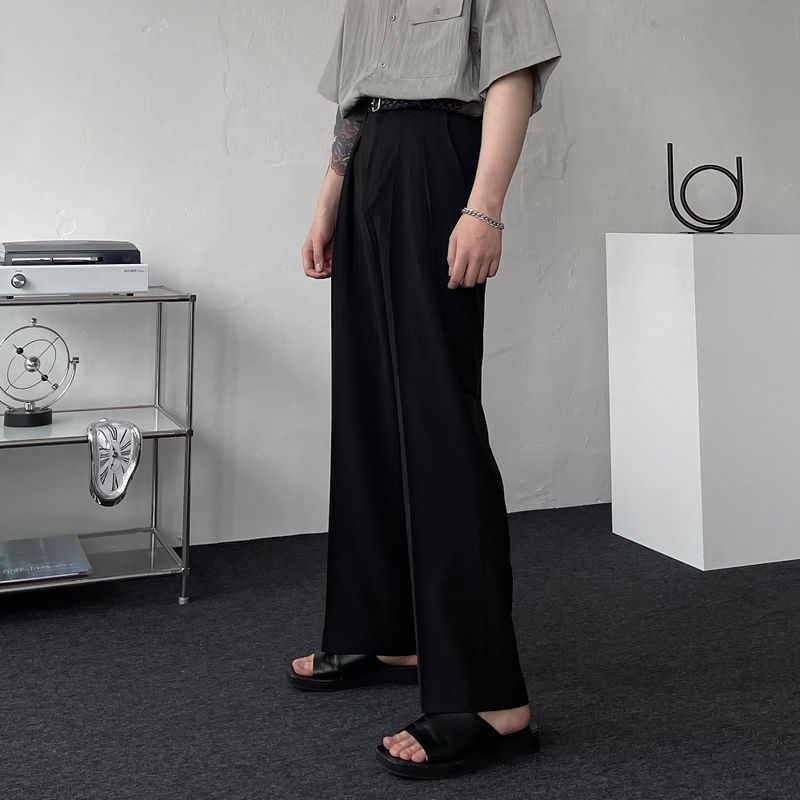 RG reverse two-tuck volume slacks (4 colors)