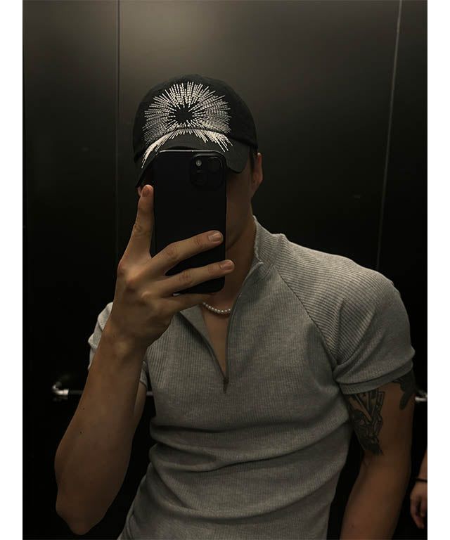 [Unisex] Light stitch ball cap 