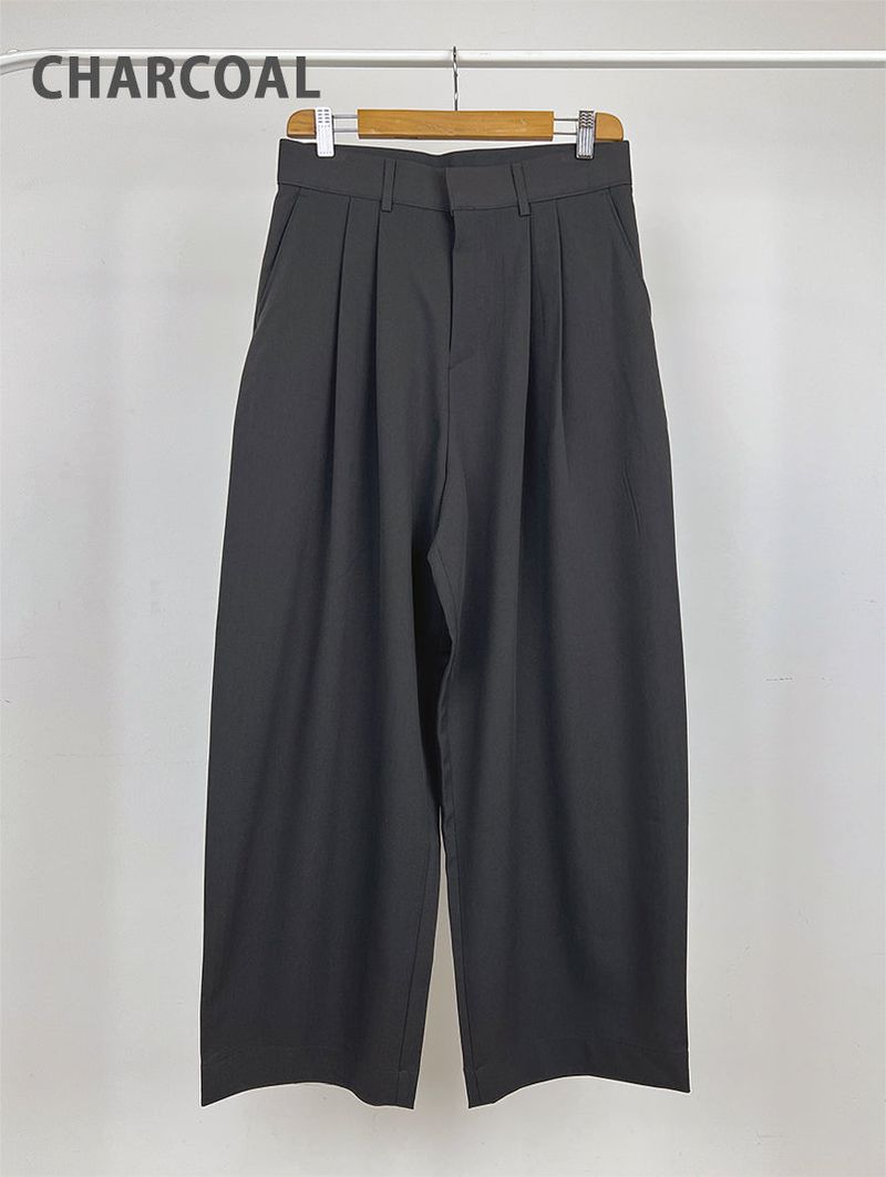 TWO-TUCK BALLOON SLACKS (3C)
