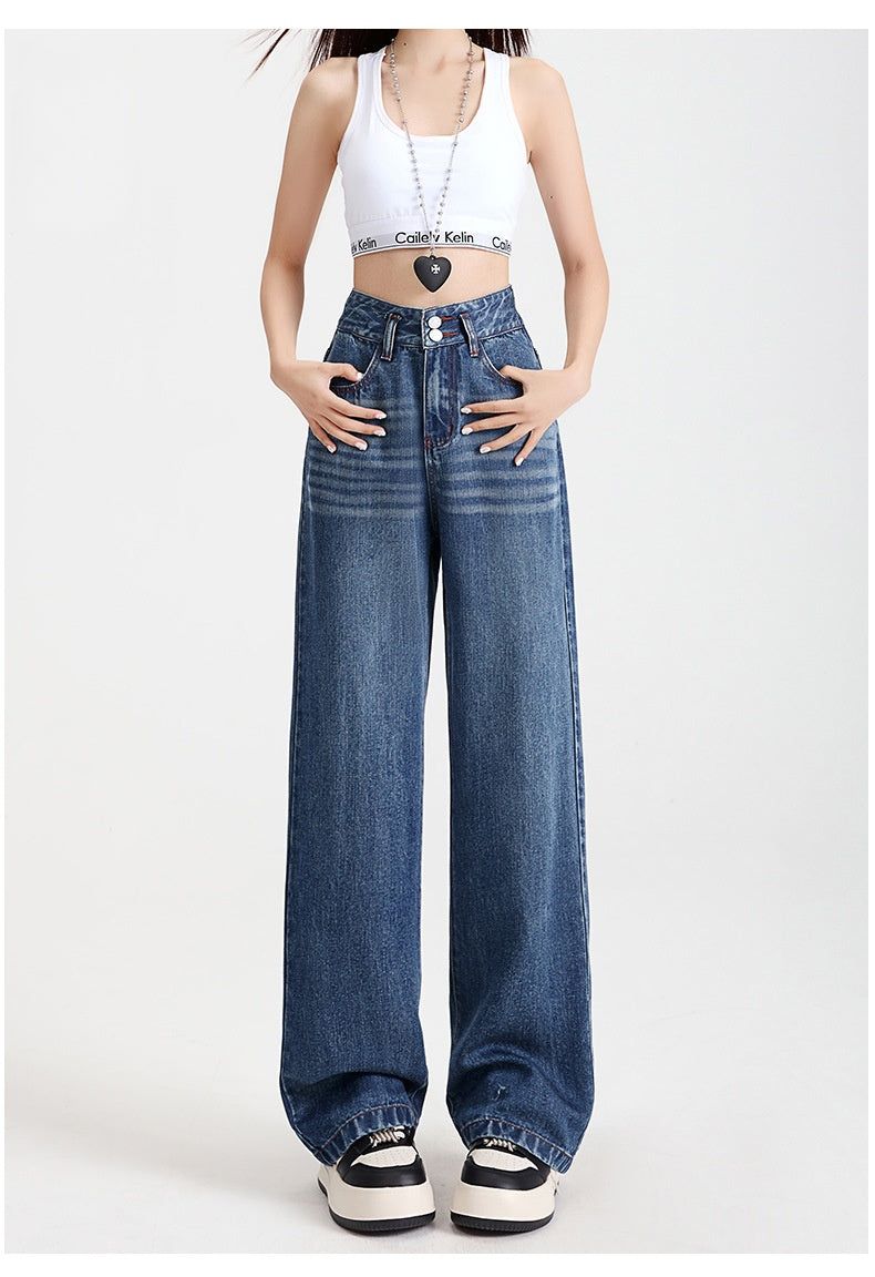 Lyocell Lightweight Wide Leg Denim Pants