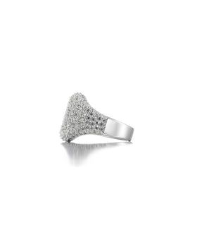 Pave Signet Ring