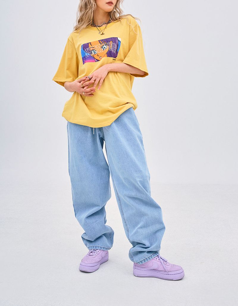 MBSRCOPT101 MID90 BAGGY DENIM PANTS LIGHTBLUE