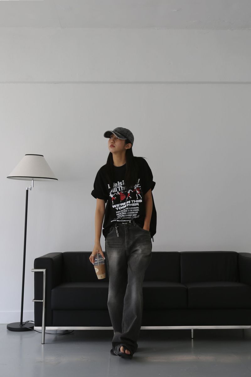 GALE PRINTING OVERFIT T-SHIRTS