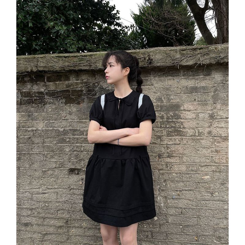 Rally puff dress