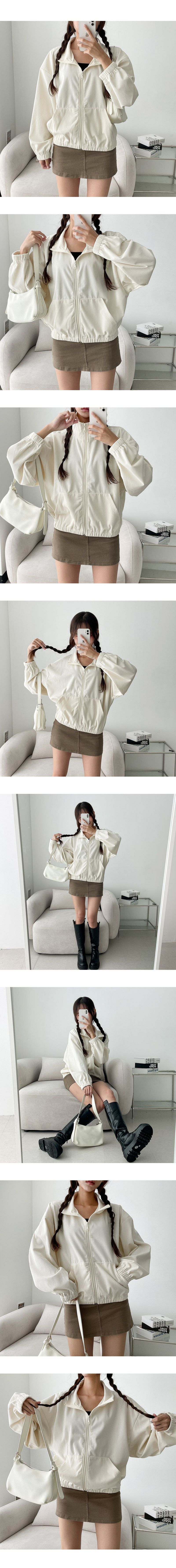 Ain Banding Golden Zip-Up Jumper