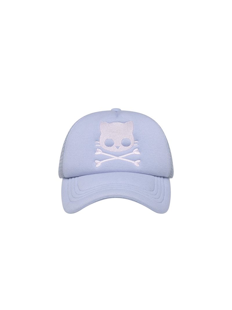 KIRI SKULL TRUCKER CAP (BLUE)