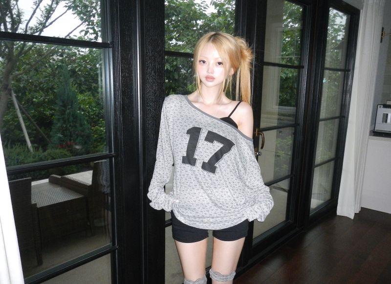 jaseumin 17 unabal loose tee(3 color)