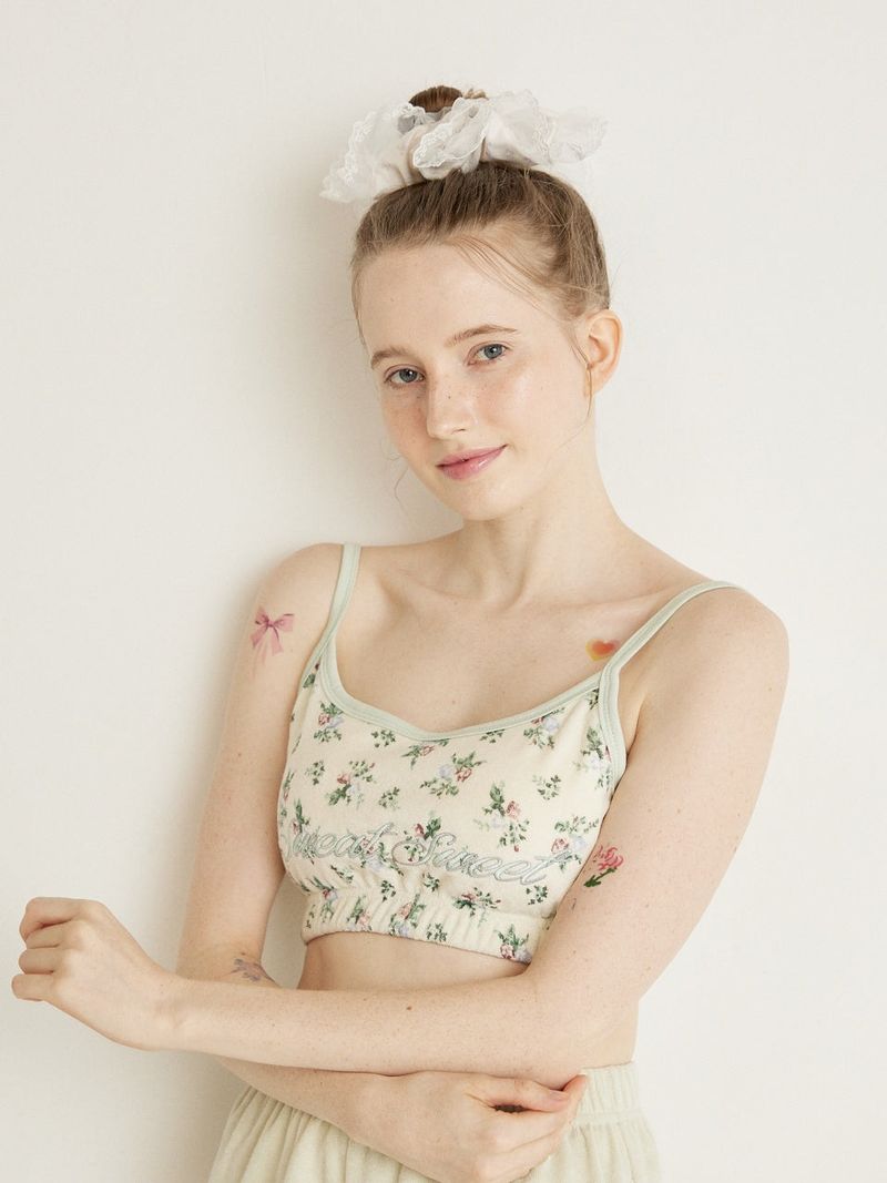 BIG LACE SCRUNCHIE - CREAM