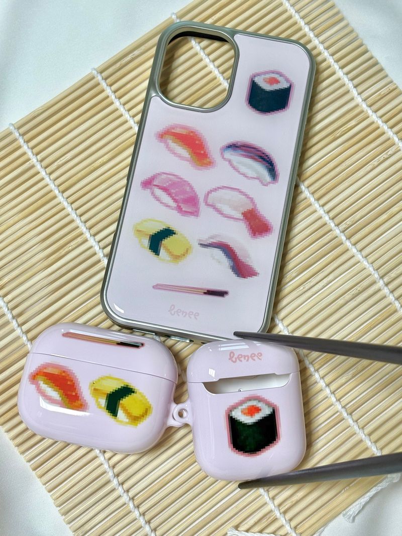 Pixel Sushi Epoxy Bumper Case