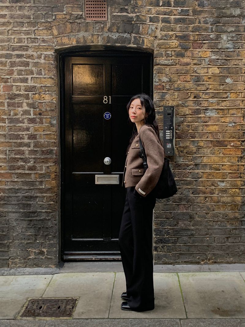 [MADE] Benne wool handmade tweed jacket