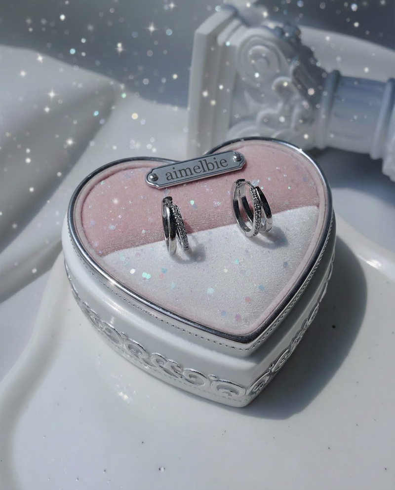 Glint Dual Ring Huggies Piercing