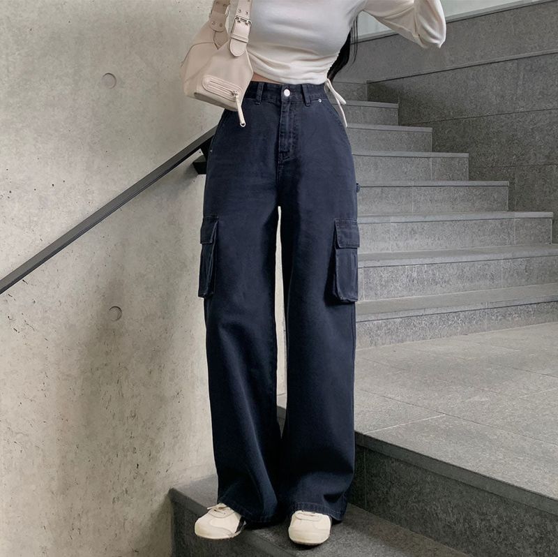 [BELLIDE MADE] Colorful Cotton Cargo Pants