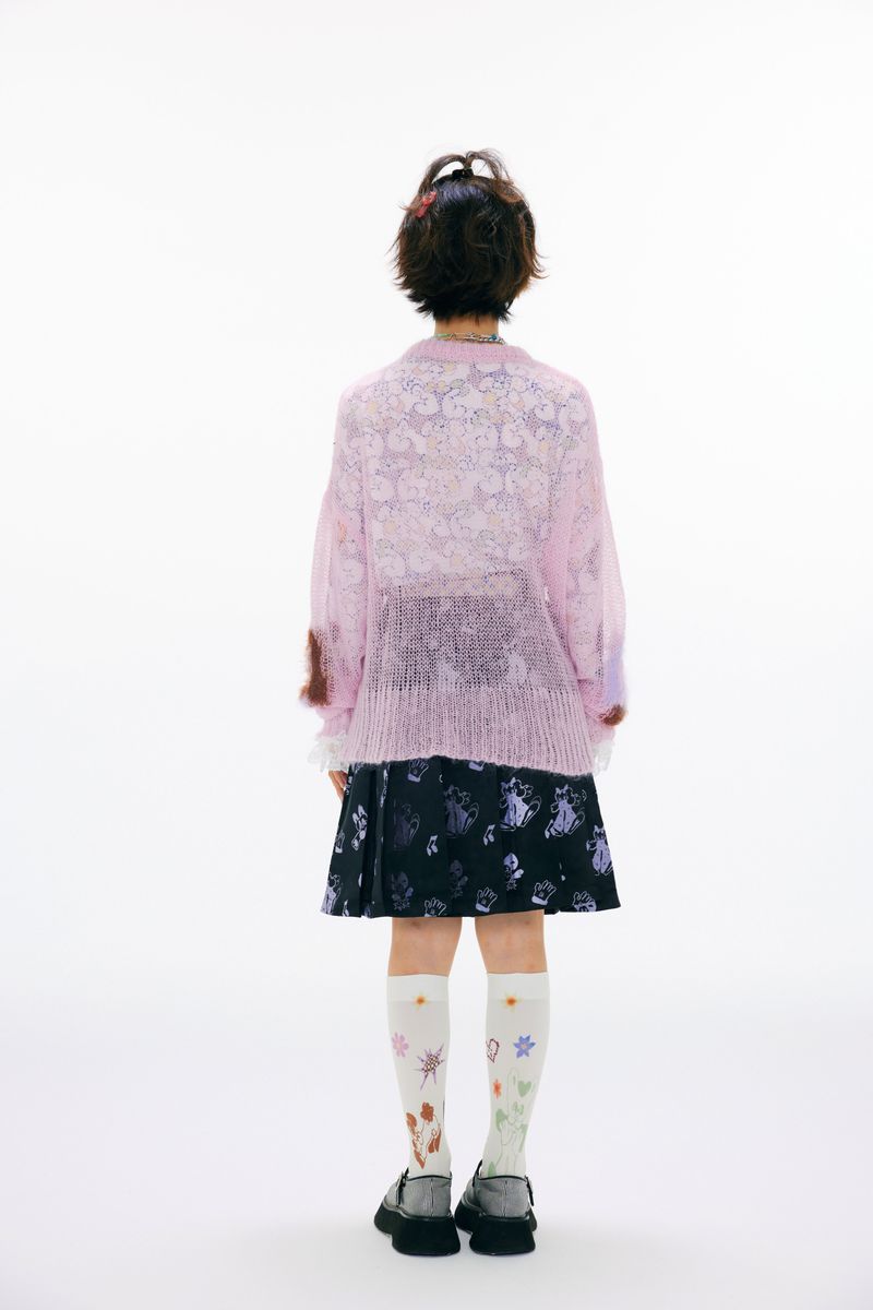 Pink Knitted Shirt