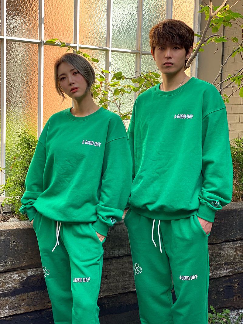FLOVER TRANING PANTS (GREEN)