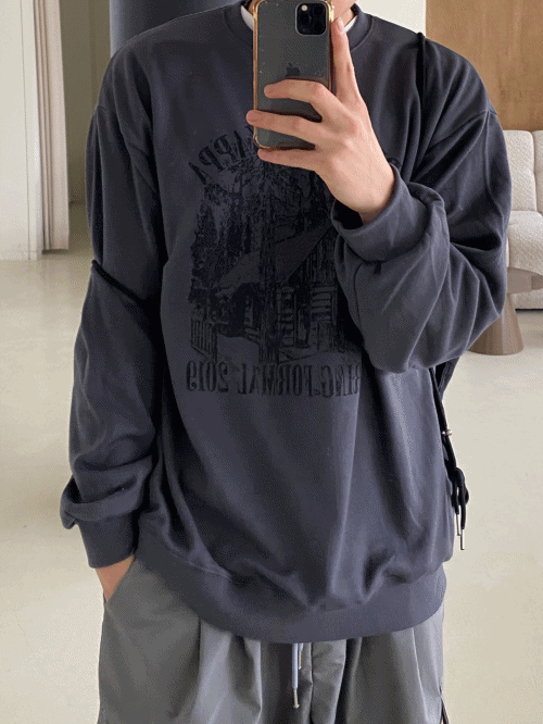 UNAIDUN(アネイダン)の「Graden Sweatshirt 3C(Tops)」