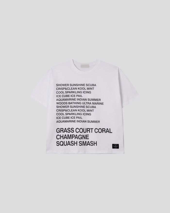 (UNISEX) Ss Slogan Over T-shirt
