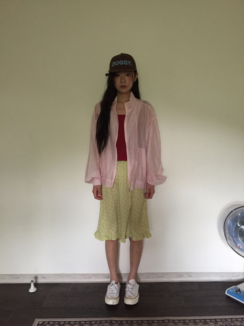 Merry Flower Frill Skirt (2color)