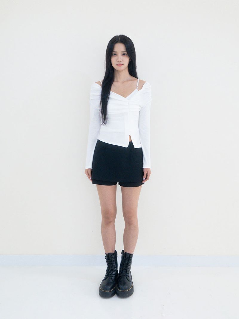 Rin cardigan set (White)