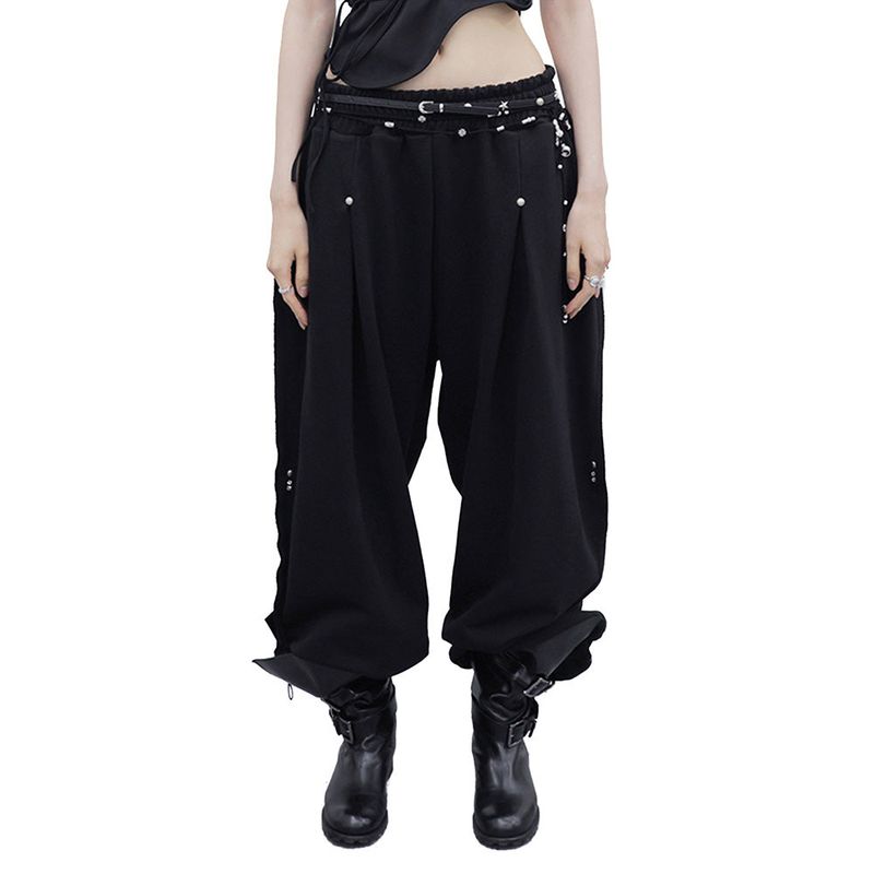 HOLY NUMBER 7(ホーリーナンバーセブン)の「PINTUCK WIDE PANTS_BLACK(Pants)」